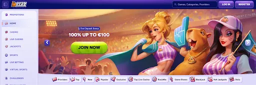 Registracija u SpinBara casinu – Pridruži se i osvoji bonus dobrodošlice do 100 €