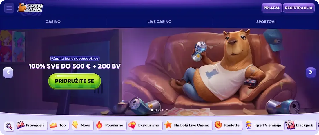 spinbara casino stranica